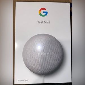 New in box. Google nest mini